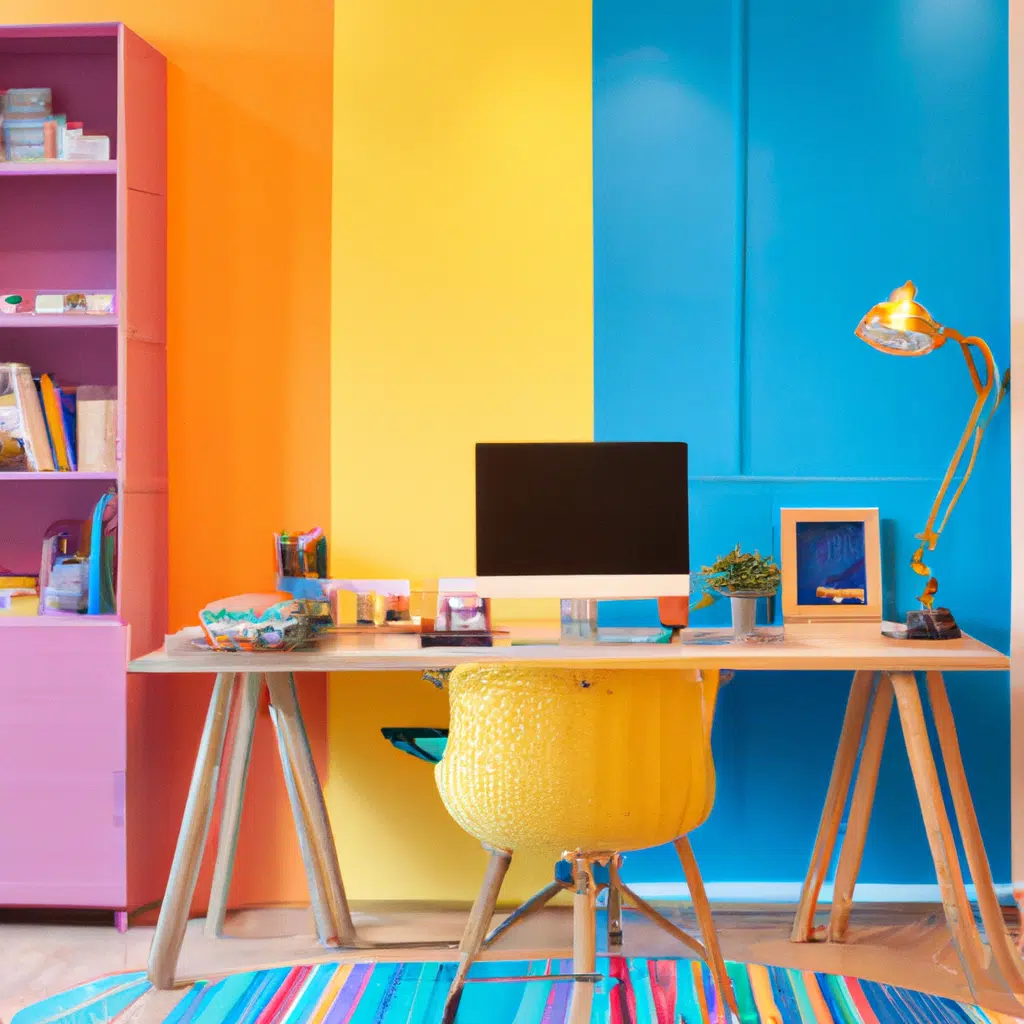 Designing a Playful and Functional Home Office with Kids and Pets in Mind